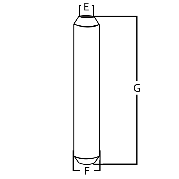 Satz Einlass- & Auslassventile + Ventilführungen 100 mm für Hanomag R 16 D 19 R 217 Motor D 14